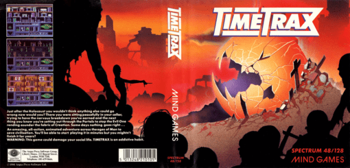 Time Trax box art for ZX Spectrum
